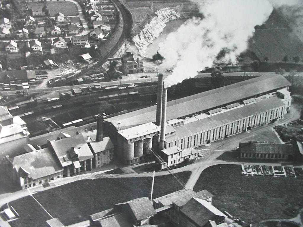 JURA CEMENT Fabrik Wildegg 1930