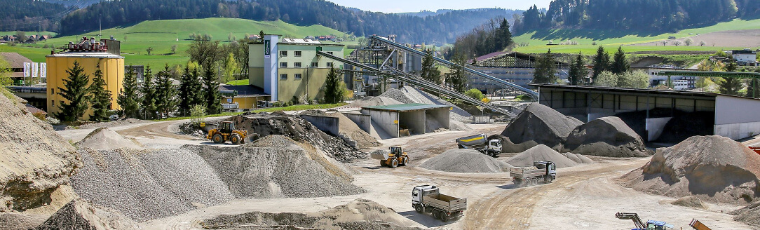 JURA Materials Kies & Beton AG &ndash; Hasle (gravi&egrave;re + b&eacute;ton)