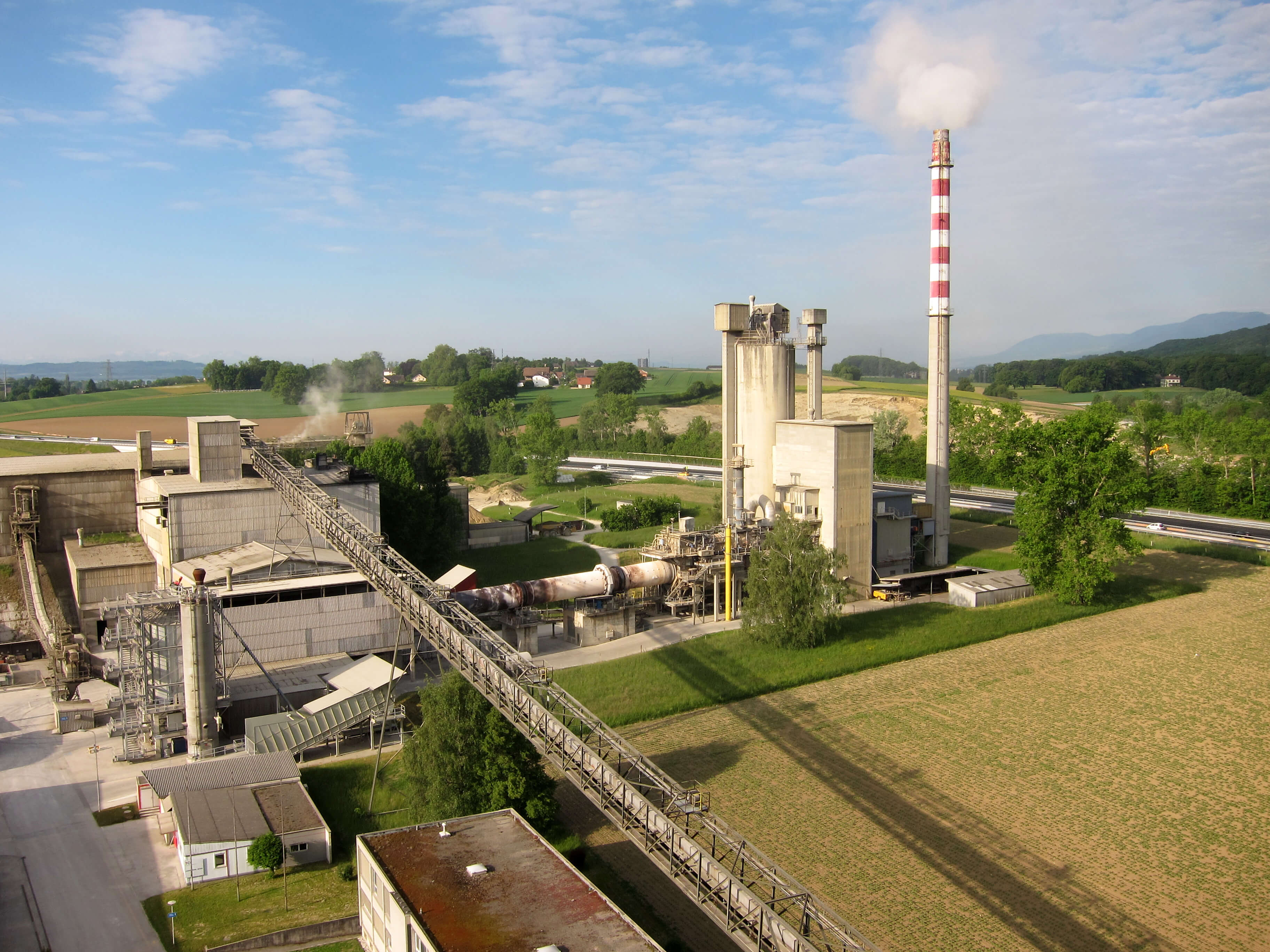 JURA CEMENT Werk Juracime Cornaux/NE