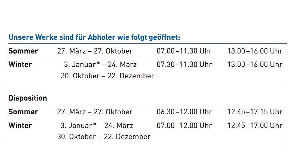 Öffnungszeiten HASTAG Öffnungszeiten HASTAG