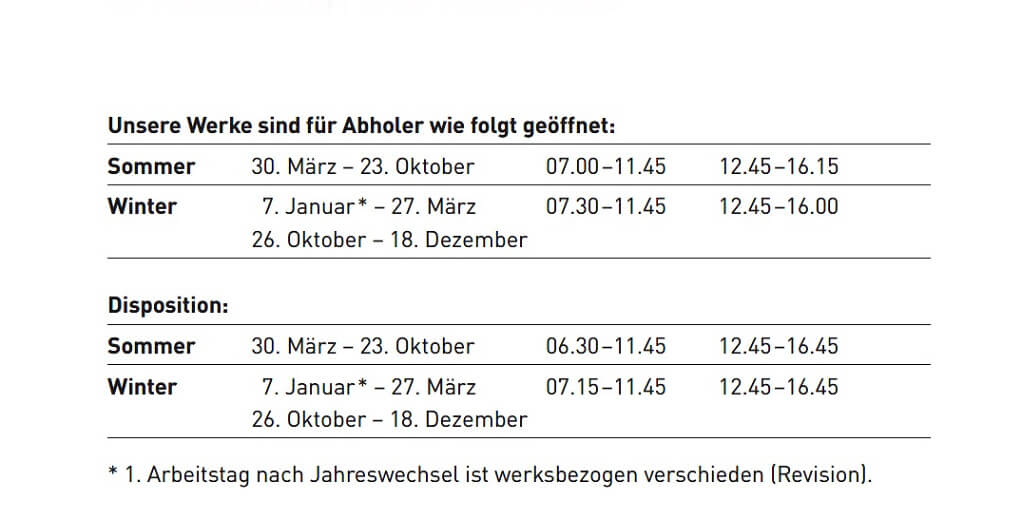 oeffnungszeiten SKL 2026